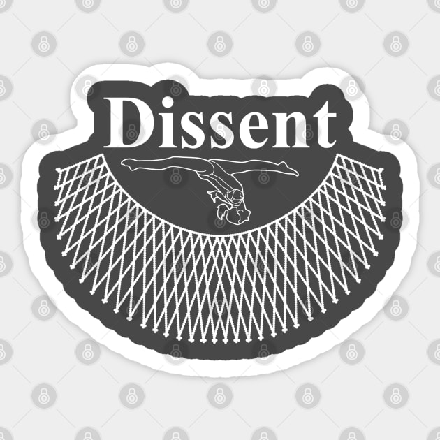 Dissent Gymnast 1 Sticker by GymCastic